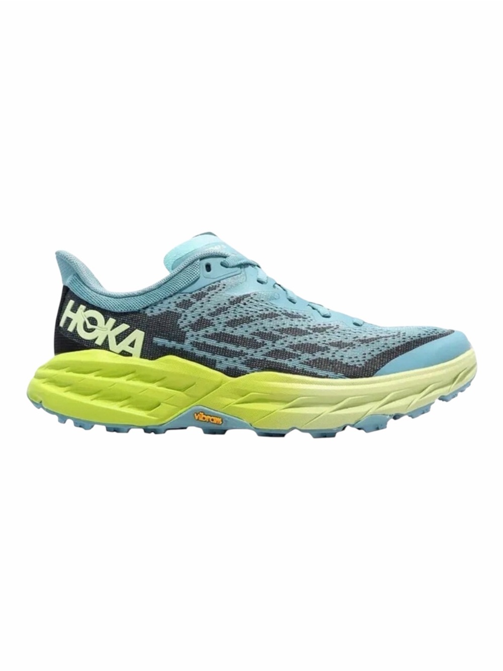 HOKA Speedgoat 5 Shoes Coastal Shade Green Glow Women’s 10.5 B Athletic NEW